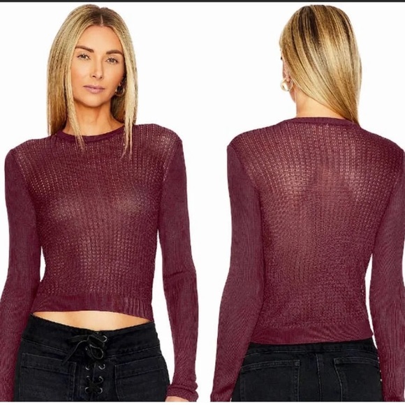 NWT Free People H20 Crew Pullover - Picture 5 of 6